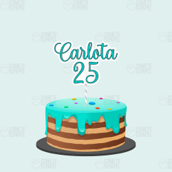 Topper cumpleaños 3-2