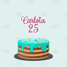 Topper cumpleaños 3-5