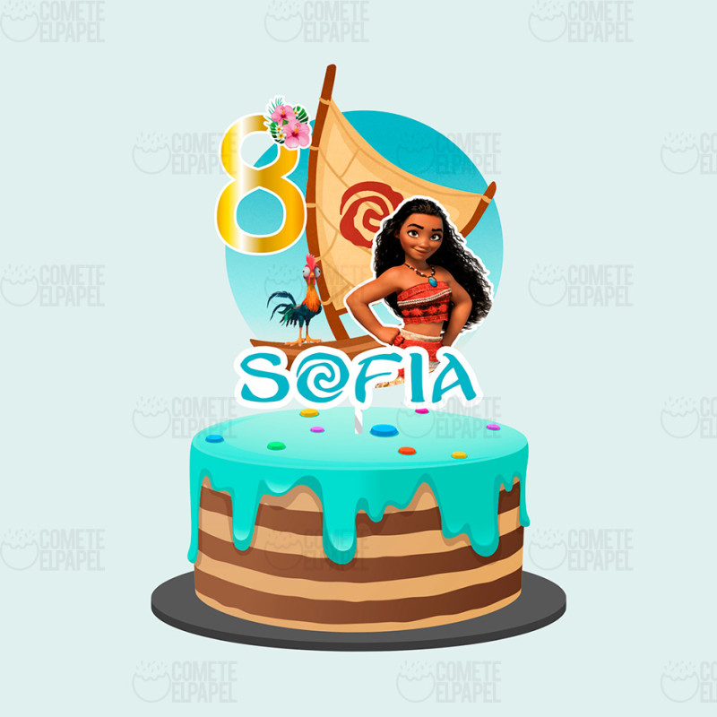 Topper tarta Vaiana Topper tarta Vaiana