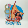 Topper tarta Vaiana 2