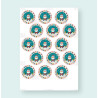 Papel de azúcar Navidad 20 hoja