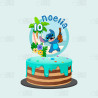Topper tarta Stitch