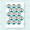 Papel de azúcar Comunión 18