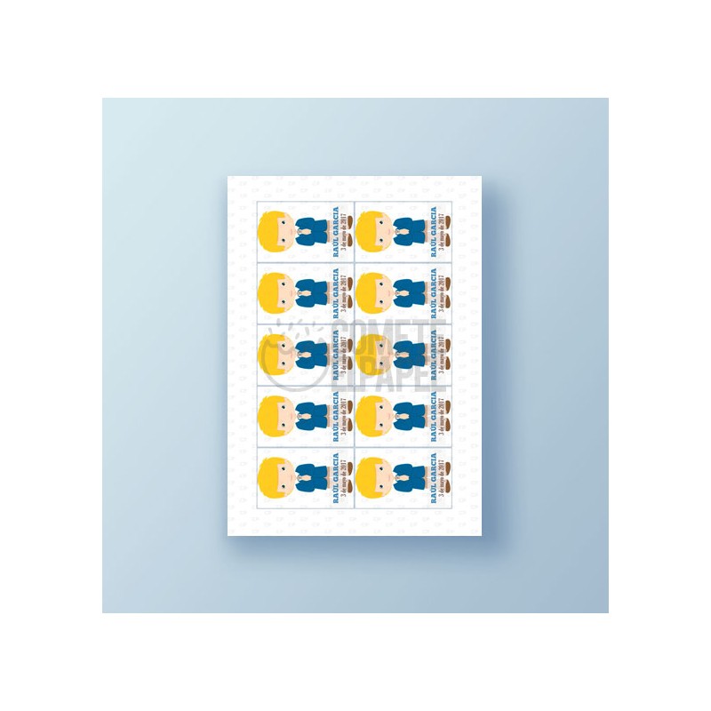 Papel de azúcar galletas Comunión 9