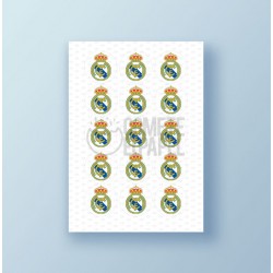 Papel de azúcar galletas Real Madrid