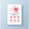 Papel de azúcar tarta San Valentín