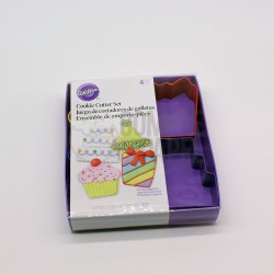 Set cortadores Galletas Fiesta Wilton