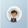 Pack 15 chapas para comuniones niño 1