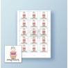 Papel de azúcar galletas Cumpleaños 3