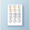 Papel de azúcar galletas Cumpleaños Sirena