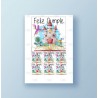 Papel de azúcar tarta Cumpleaños Princesa