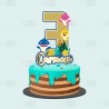 Topper Baby Shark 2