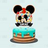 Topper tarta Mickey Mouse 2