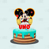Topper tarta Mickey Mouse 4