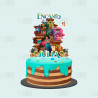 Topper tarta Encanto 2