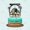 Topper tarta Star Wars 2