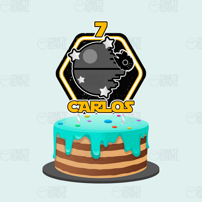 Topper tarta Star Wars 3